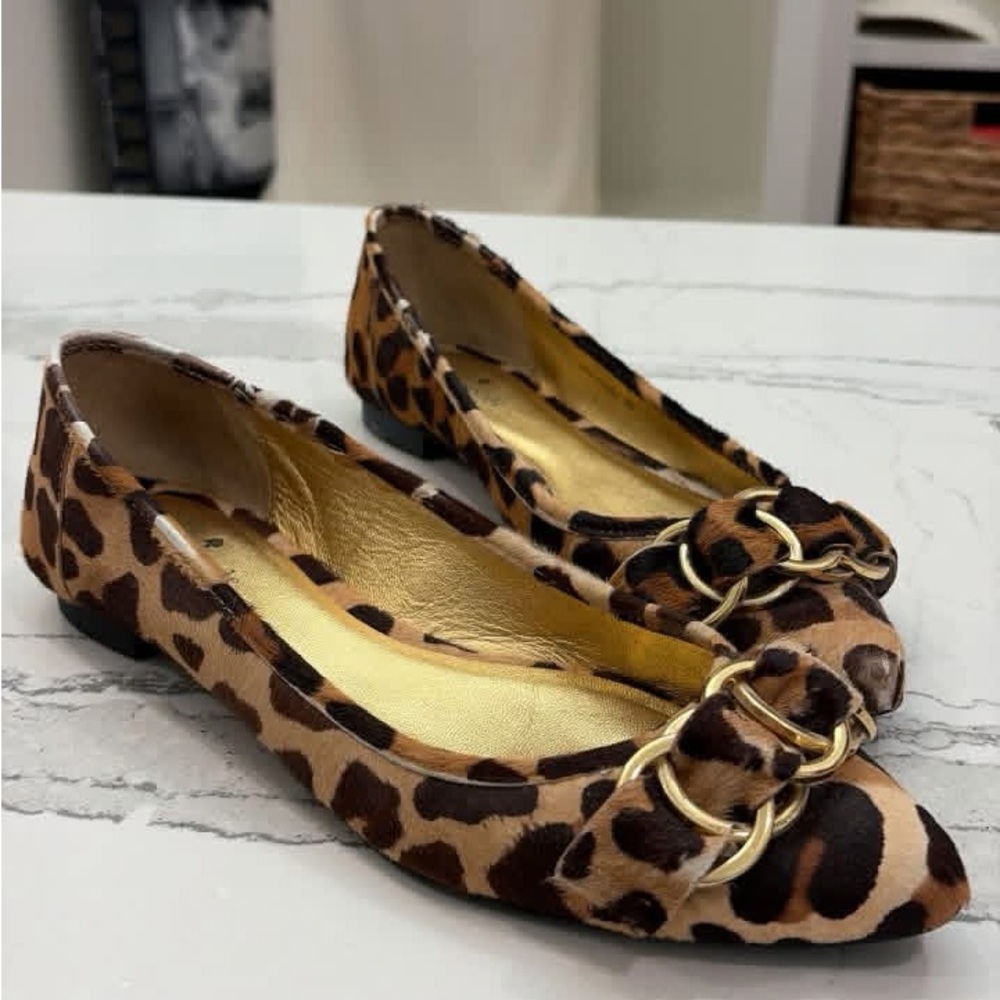 Women Calf Hair Animal Print